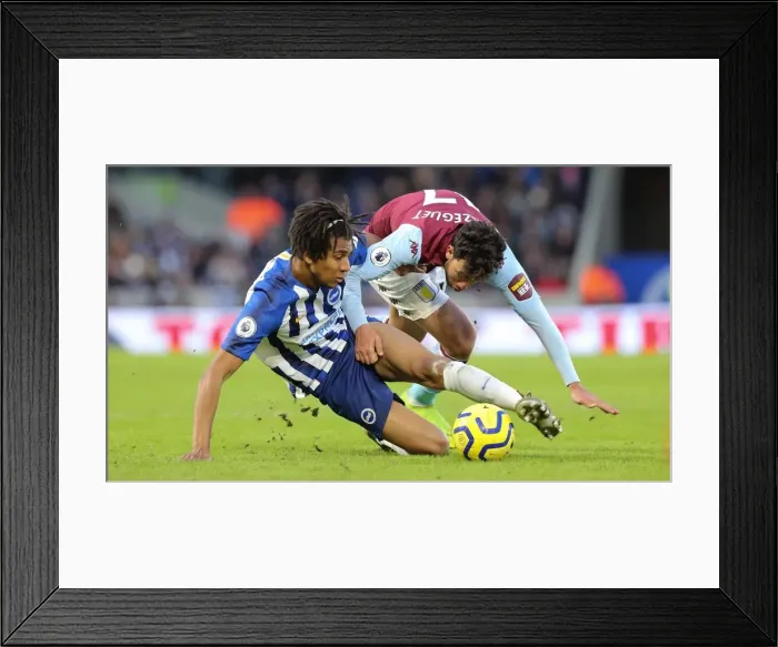 Framed Print : Premier League Showdown: Brighton & Hove Albion vs. Aston Villa (18th January 2020) - American Express Community Stadium Framed Print : Premier League Showdown: Brighton & Hove Albion vs. Aston Villa (18th January 2020) - American Express Community Stadium