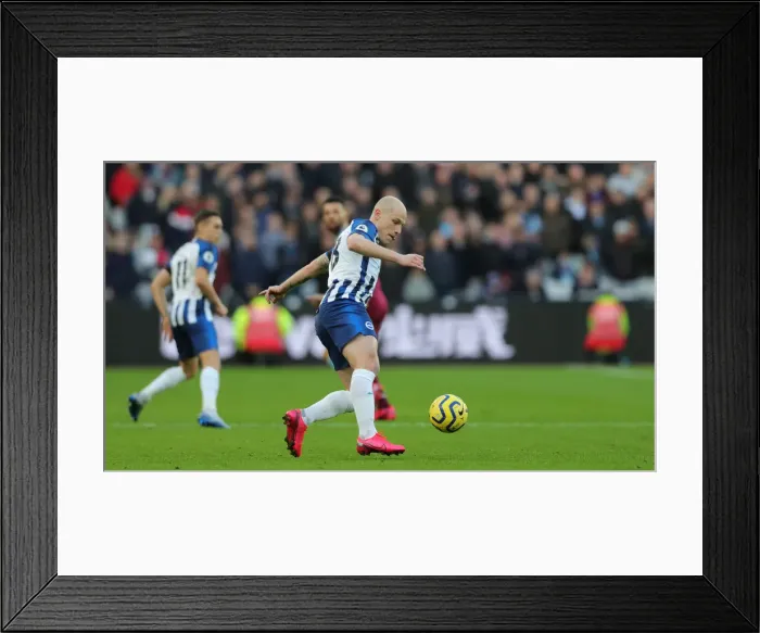 Framed Print : February 1, 2020: Premier League Showdown - West Ham United vs. Brighton & Hove Albion at London Stadium Framed Print : February 1, 2020: Premier League Showdown - West Ham United vs. Brighton & Hove Albion at London Stadium