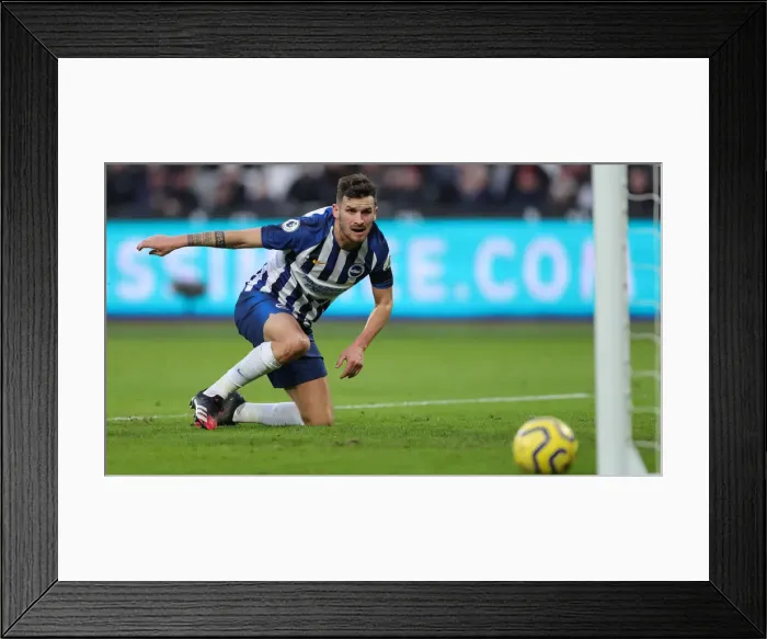 Framed Print : A Battle in the Premier League: West Ham United vs. Brighton and Hove Albion (1st February 2020) Framed Print : A Battle in the Premier League: West Ham United vs. Brighton and Hove Albion (1st February 2020)