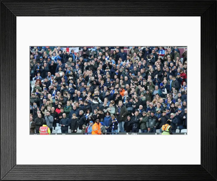 Framed Print : Intense Premier League Showdown: West Ham United vs. Brighton & Hove Albion (1st February 2020) Framed Print : Intense Premier League Showdown: West Ham United vs. Brighton & Hove Albion (1st February 2020)