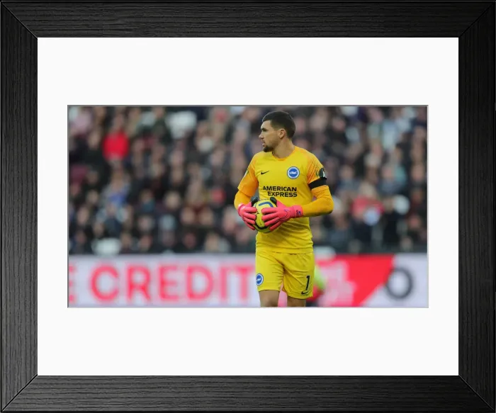 Framed Print : A Battle in the Premier League: West Ham United vs. Brighton and Hove Albion (February 1, 2020) Framed Print : A Battle in the Premier League: West Ham United vs. Brighton and Hove Albion (February 1, 2020)