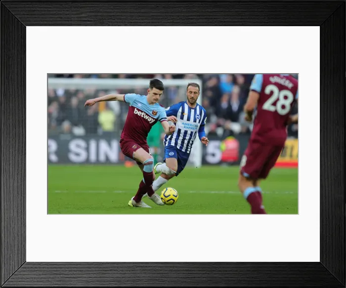 Framed Print : Intense Premier League Showdown: West Ham United vs. Brighton & Hove Albion (1st February 2020) Framed Print : Intense Premier League Showdown: West Ham United vs. Brighton & Hove Albion (1st February 2020)