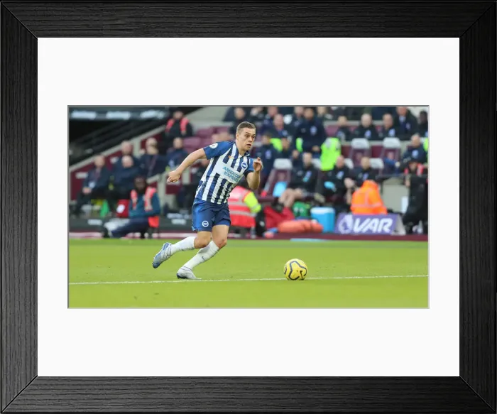 Framed Print : 1st February 2020: Premier League Clash between West Ham United and Brighton & Hove Albion at London Stadium Framed Print : 1st February 2020: Premier League Clash between West Ham United and Brighton & Hove Albion at London Stadium