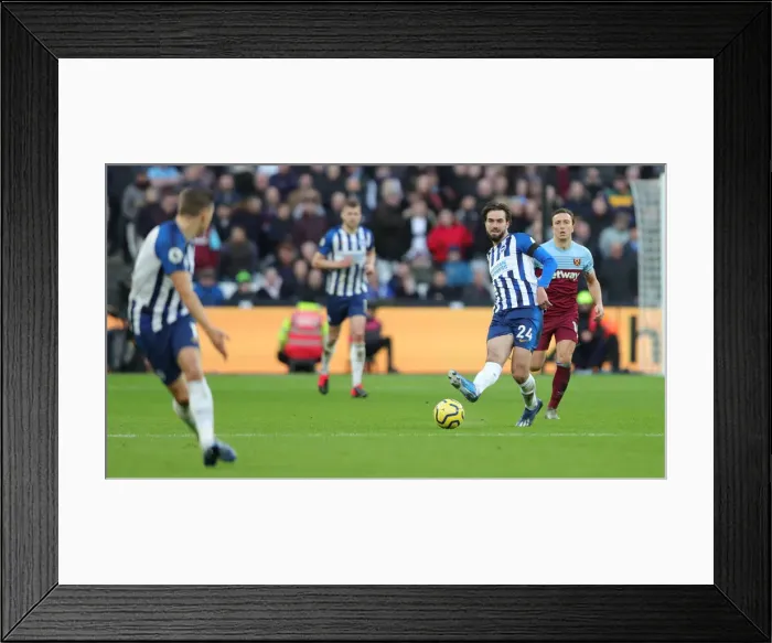 Framed Print : A Battle in the Premier League: West Ham United vs. Brighton & Hove Albion (1st February 2020) Framed Print : A Battle in the Premier League: West Ham United vs. Brighton & Hove Albion (1st February 2020)