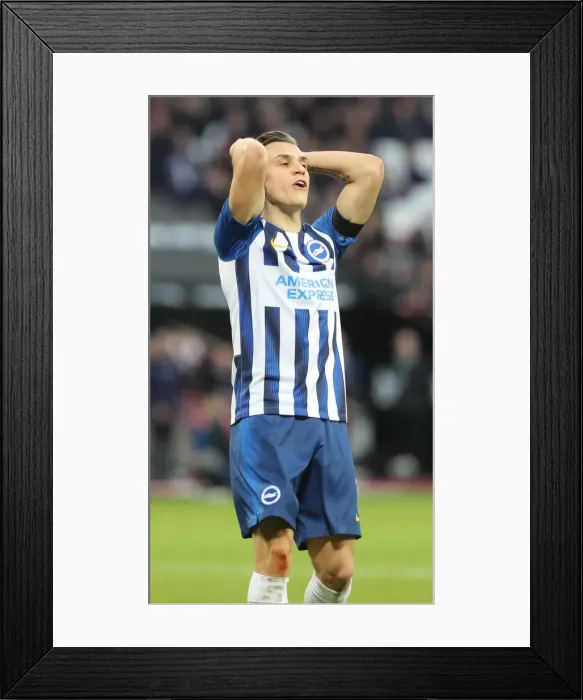 Framed Print : A Battle in the Premier League: West Ham United vs. Brighton and Hove Albion (February 1, 2020) Framed Print : A Battle in the Premier League: West Ham United vs. Brighton and Hove Albion (February 1, 2020)
