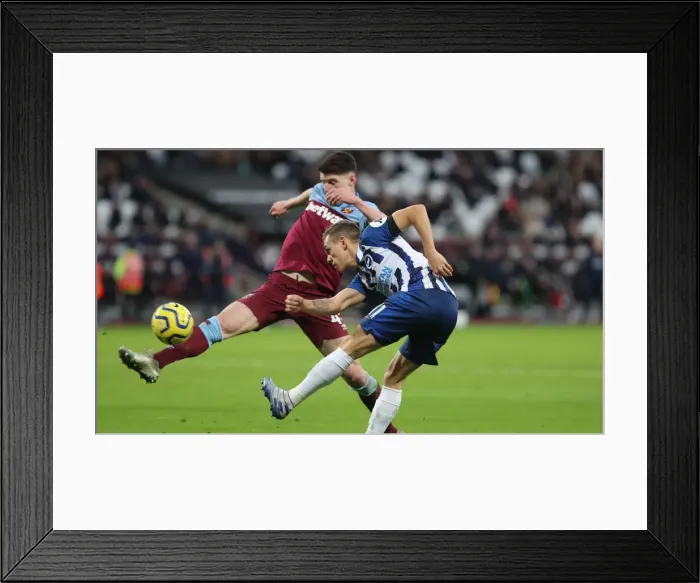 Framed Print : Premier League Showdown: West Ham United vs. Brighton and Hove Albion - 1st February 2020 (London Stadium) Framed Print : Premier League Showdown: West Ham United vs. Brighton and Hove Albion - 1st February 2020 (London Stadium)