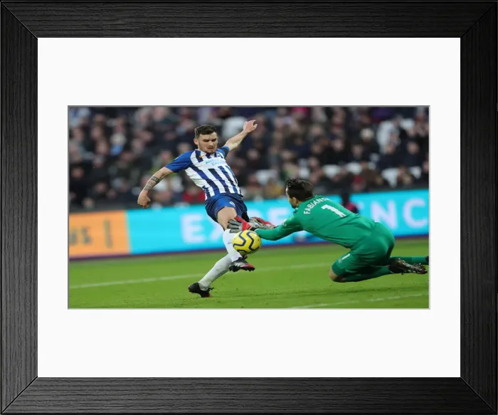 Framed Print : A Battle in the Premier League: West Ham United vs. Brighton & Hove Albion (February 1, 2020) Framed Print : A Battle in the Premier League: West Ham United vs. Brighton & Hove Albion (February 1, 2020)