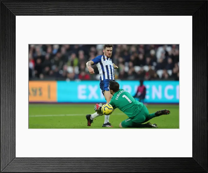 Framed Print : A Battle in the Premier League: West Ham United vs. Brighton and Hove Albion (February 1, 2020) Framed Print : A Battle in the Premier League: West Ham United vs. Brighton and Hove Albion (February 1, 2020)