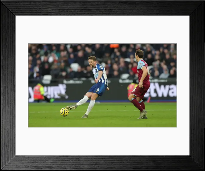 Framed Print : February 1, 2020: West Ham United vs. Brighton & Hove Albion - Premier League Clash at London Stadium