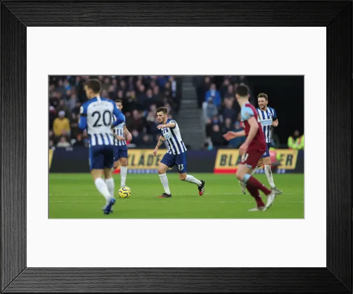 Framed Print : A Battle in the Premier League: West Ham United vs. Brighton & Hove Albion (February 1, 2020) Framed Print : A Battle in the Premier League: West Ham United vs. Brighton & Hove Albion (February 1, 2020)