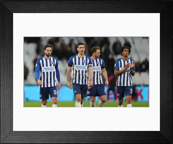 Framed Print : Brighton and Hove Albion vs. West Ham United: A Premier League Showdown at London Stadium (01FEB20) Framed Print : Brighton and Hove Albion vs. West Ham United: A Premier League Showdown at London Stadium (01FEB20)