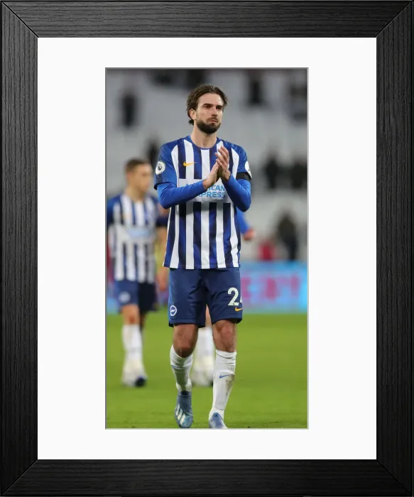 Framed Print : February 1, 2020: Premier League Showdown - West Ham United vs. Brighton & Hove Albion at London Stadium Framed Print : February 1, 2020: Premier League Showdown - West Ham United vs. Brighton & Hove Albion at London Stadium
