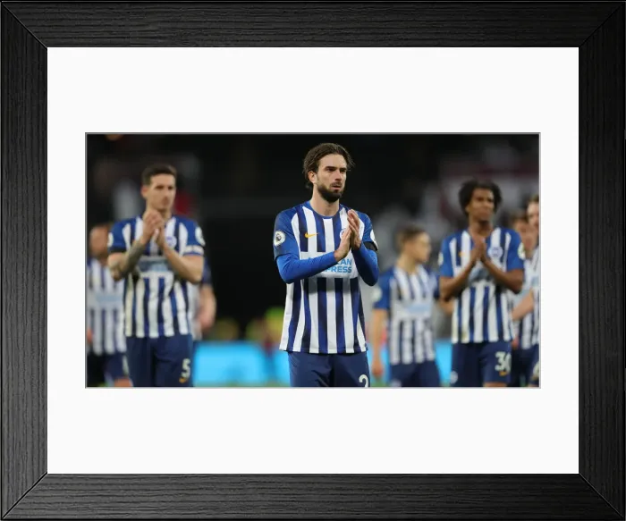 Framed Print : A Battle in the Premier League: West Ham United vs. Brighton and Hove Albion (1st February 2020) Framed Print : A Battle in the Premier League: West Ham United vs. Brighton and Hove Albion (1st February 2020)