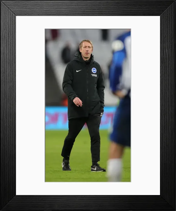 Framed Print : Battling in the Premier League: West Ham United vs. Brighton and Hove Albion (February 1, 2020) Framed Print : Battling in the Premier League: West Ham United vs. Brighton and Hove Albion (February 1, 2020)