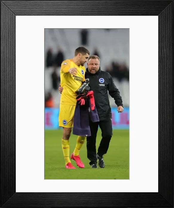 Framed Print : Intense Premier League Showdown: West Ham United vs. Brighton & Hove Albion (1st February 2020) Framed Print : Intense Premier League Showdown: West Ham United vs. Brighton & Hove Albion (1st February 2020)