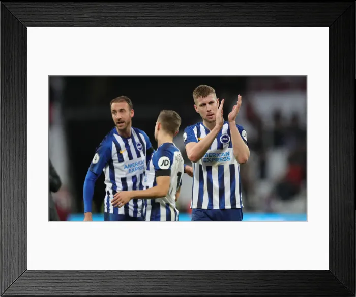 Framed Print : Premier League Showdown: West Ham United vs. Brighton and Hove Albion - 1st February 2020 (London Stadium) Framed Print : Premier League Showdown: West Ham United vs. Brighton and Hove Albion - 1st February 2020 (London Stadium)