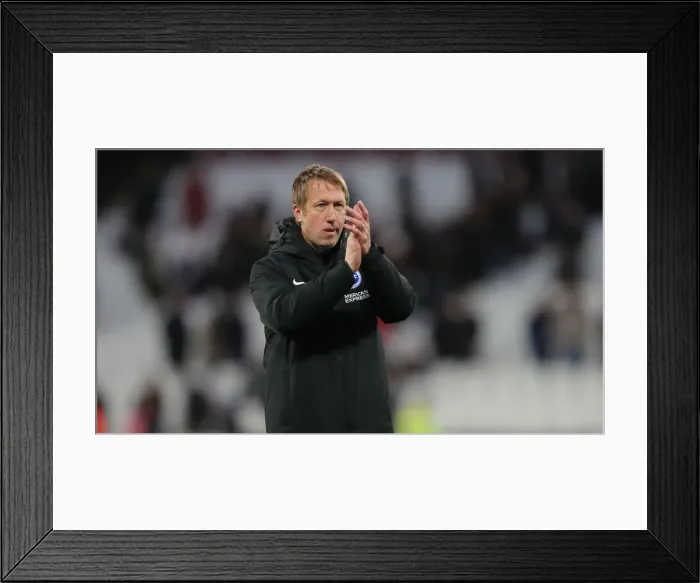 Framed Print : 1st February 2020: West Ham United vs. Brighton and Hove Albion - Premier League Clash at London Stadium Framed Print : 1st February 2020: West Ham United vs. Brighton and Hove Albion - Premier League Clash at London Stadium