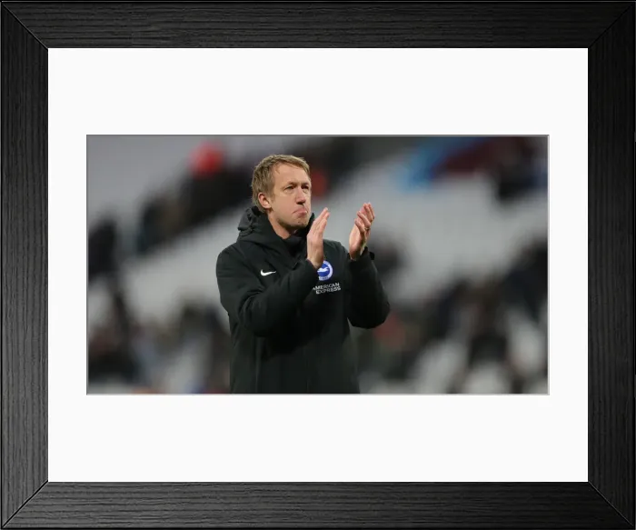 Framed Print : A Battle in the Premier League: West Ham United vs. Brighton & Hove Albion (1st February 2020) Framed Print : A Battle in the Premier League: West Ham United vs. Brighton & Hove Albion (1st February 2020)