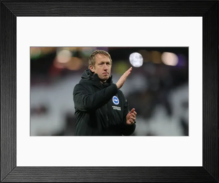 Framed Print : A Battle in the Premier League: West Ham United vs. Brighton & Hove Albion (February 1, 2020) Framed Print : A Battle in the Premier League: West Ham United vs. Brighton & Hove Albion (February 1, 2020)