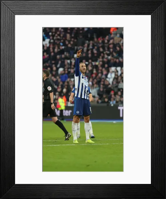 Framed Print : A Battle in the Premier League: West Ham United vs. Brighton & Hove Albion (1st February 2020)