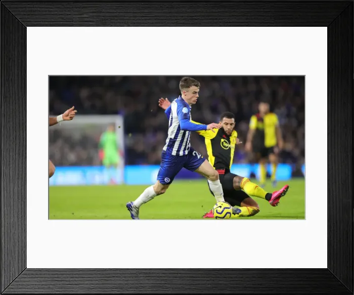 Framed Print : Intense Premier League Showdown: Brighton & Hove Albion vs. Watford (08FEB20) Framed Print : Intense Premier League Showdown: Brighton & Hove Albion vs. Watford (08FEB20)