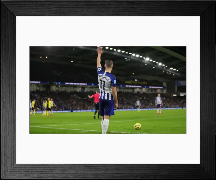 Framed Print : Intense Premier League Showdown: Brighton & Hove Albion vs. Watford (08FEB20) Framed Print : Intense Premier League Showdown: Brighton & Hove Albion vs. Watford (08FEB20)
