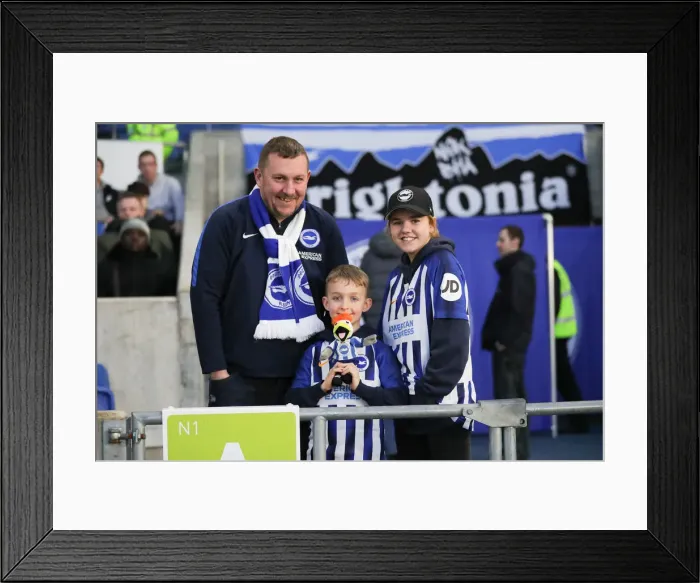 Framed Print : Intense Premier League Showdown: Brighton & Hove Albion vs. Watford (08FEB20) Framed Print : Intense Premier League Showdown: Brighton & Hove Albion vs. Watford (08FEB20)