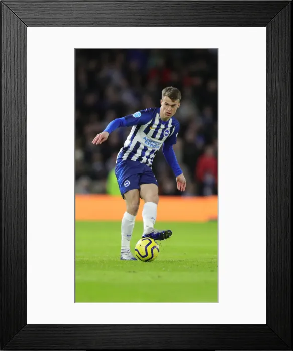 Framed Print : Brighton and Hove Albion vs. Watford: A Premier League Clash at American Express Community Stadium (08.02.20)