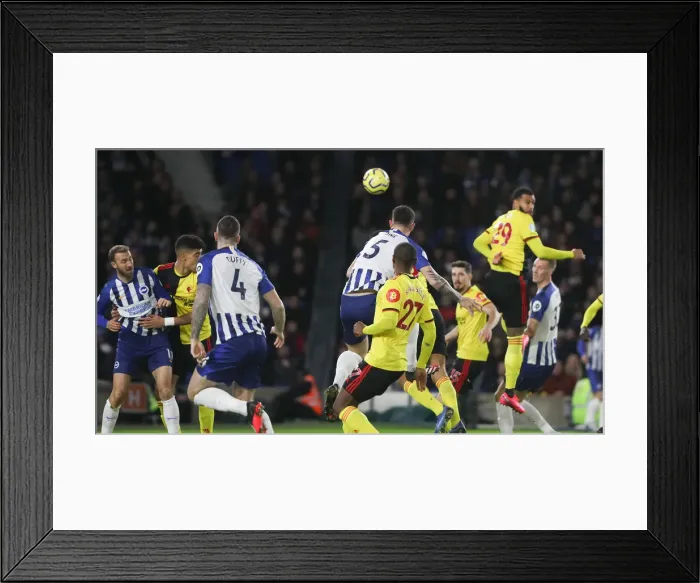 Framed Print : Brighton and Hove Albion vs. Watford: A Premier League Clash at American Express Community Stadium (08.02.20) Framed Print : Brighton and Hove Albion vs. Watford: A Premier League Clash at American Express Community Stadium (08.02.20)