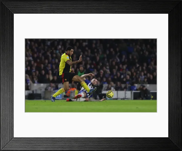 Framed Print : Intense Premier League Showdown: Brighton & Hove Albion vs. Watford (08FEB20) Framed Print : Intense Premier League Showdown: Brighton & Hove Albion vs. Watford (08FEB20)
