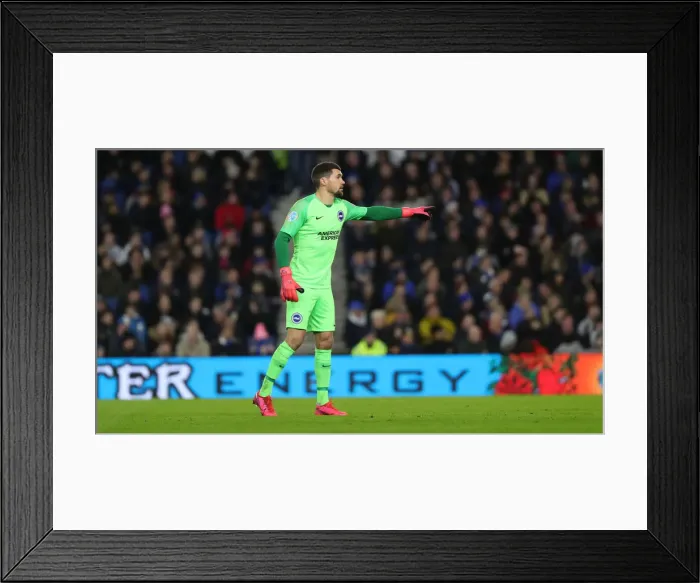 Framed Print : Brighton and Hove Albion vs. Watford: A Premier League Battle (08FEB20) Framed Print : Brighton and Hove Albion vs. Watford: A Premier League Battle (08FEB20)