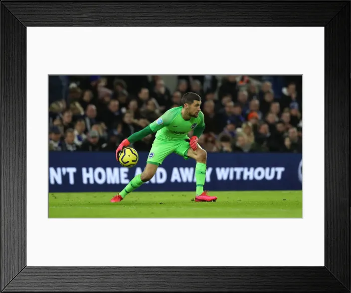 Framed Print : Intense Premier League Showdown: Brighton & Hove Albion vs. Watford (08FEB20) Framed Print : Intense Premier League Showdown: Brighton & Hove Albion vs. Watford (08FEB20)