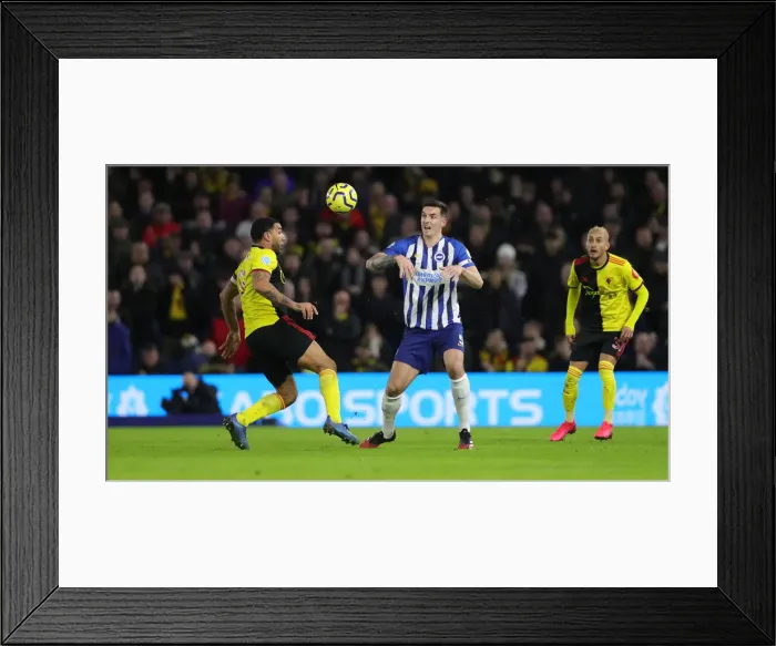 Framed Print : Intense Premier League Showdown: Brighton & Hove Albion vs. Watford (08FEB20) Framed Print : Intense Premier League Showdown: Brighton & Hove Albion vs. Watford (08FEB20)