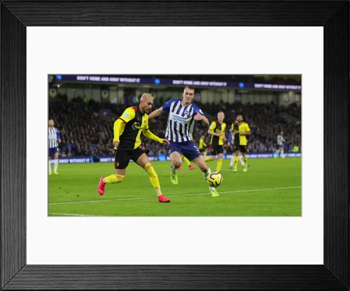 Framed Print : Brighton and Hove Albion vs. Watford: A Premier League Clash at American Express Community Stadium (08.02.20) Framed Print : Brighton and Hove Albion vs. Watford: A Premier League Clash at American Express Community Stadium (08.02.20)