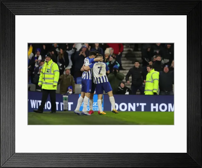 Framed Print : Brighton and Hove Albion vs. Watford: A Premier League Clash at American Express Community Stadium (08.02.20) Framed Print : Brighton and Hove Albion vs. Watford: A Premier League Clash at American Express Community Stadium (08.02.20)