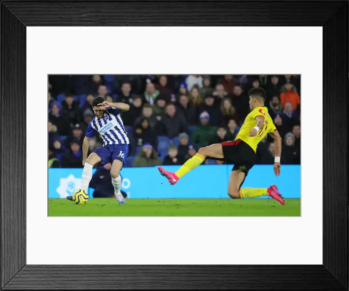 Framed Print : Brighton and Hove Albion vs. Watford: A Premier League Clash at American Express Community Stadium (08.02.20) Framed Print : Brighton and Hove Albion vs. Watford: A Premier League Clash at American Express Community Stadium (08.02.20)