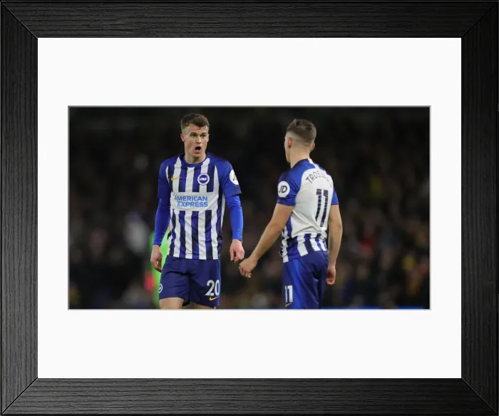 Framed Print : Brighton and Hove Albion vs. Watford: Premier League Showdown at American Express Community Stadium (08FEB20) Framed Print : Brighton and Hove Albion vs. Watford: Premier League Showdown at American Express Community Stadium (08FEB20)