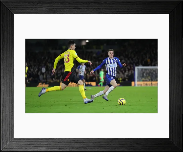 Framed Print : Brighton and Hove Albion vs. Watford: Premier League Showdown at American Express Community Stadium (08FEB20) Framed Print : Brighton and Hove Albion vs. Watford: Premier League Showdown at American Express Community Stadium (08FEB20)