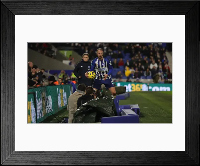 Framed Print : Intense Premier League Showdown: Brighton & Hove Albion vs. Watford (08FEB20) Framed Print : Intense Premier League Showdown: Brighton & Hove Albion vs. Watford (08FEB20)