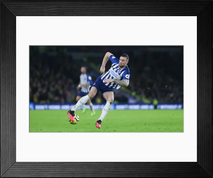 Framed Print : Intense Premier League Showdown: Brighton & Hove Albion vs. Watford (08FEB20)