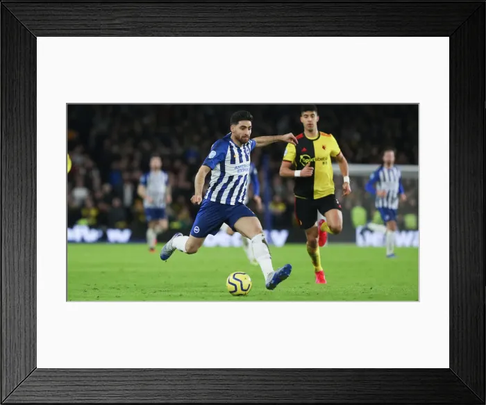 Framed Print : Brighton and Hove Albion vs. Watford: Premier League Showdown at American Express Community Stadium (08FEB20) Framed Print : Brighton and Hove Albion vs. Watford: Premier League Showdown at American Express Community Stadium (08FEB20)