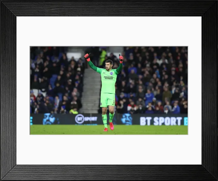 Framed Print : Intense Premier League Showdown: Brighton & Hove Albion vs. Watford (08FEB20) Framed Print : Intense Premier League Showdown: Brighton & Hove Albion vs. Watford (08FEB20)
