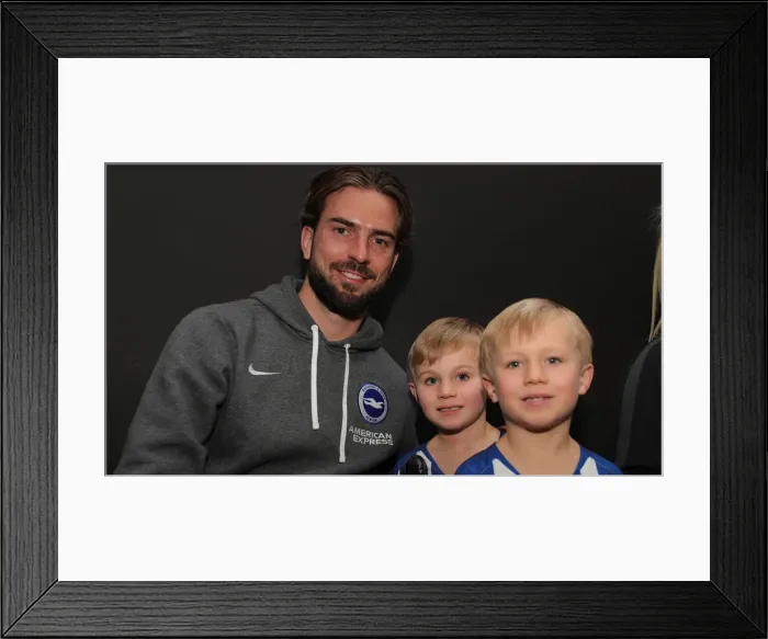 Framed Print : Player Signing Session at American Express Community Stadium, Brighton (18FEB20) Framed Print : Player Signing Session at American Express Community Stadium, Brighton (18FEB20)