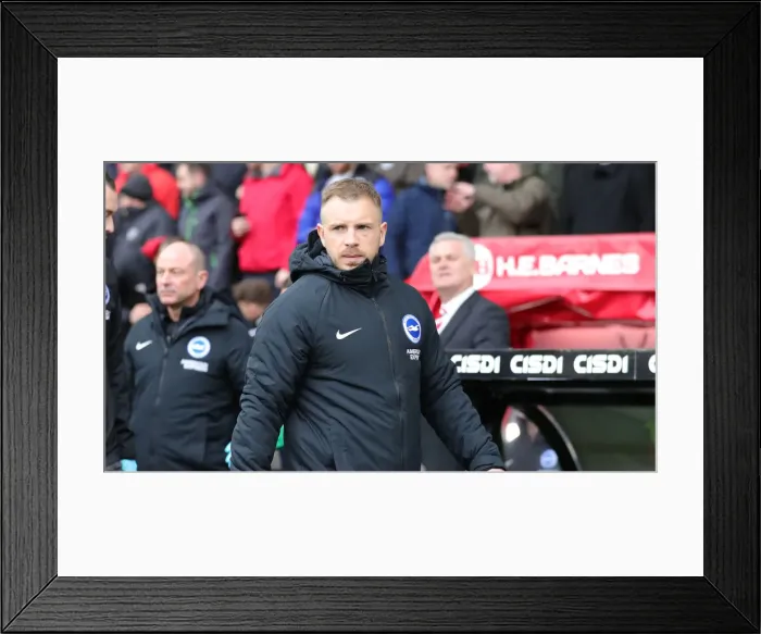 Framed Print : Intense Premier League Showdown: Brighton and Hove Albion vs. Sheffield United (22FEB20) Framed Print : Intense Premier League Showdown: Brighton and Hove Albion vs. Sheffield United (22FEB20)