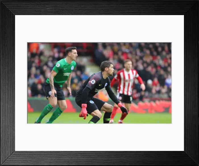 Framed Print : Intense Premier League Showdown: Sheffield United vs. Brighton and Hove Albion (22FEB20) Framed Print : Intense Premier League Showdown: Sheffield United vs. Brighton and Hove Albion (22FEB20)