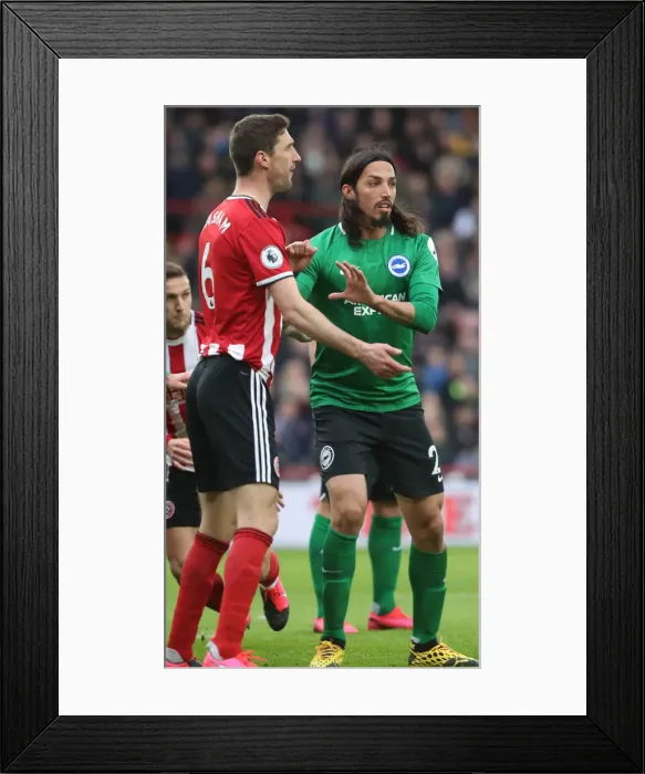 Framed Print : Intense Premier League Showdown: Brighton and Hove Albion vs Sheffield United (22FEB20) Framed Print : Intense Premier League Showdown: Brighton and Hove Albion vs Sheffield United (22FEB20)