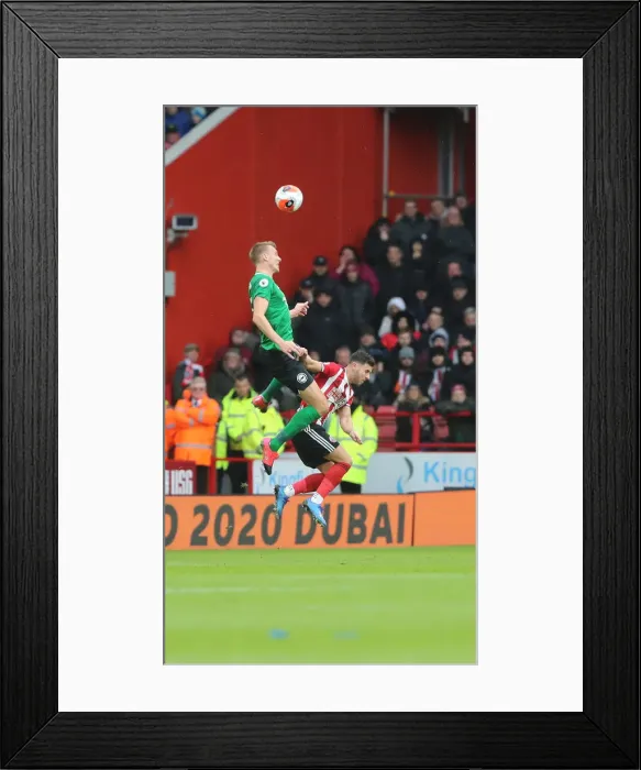 Framed Print : Intense Premier League Showdown: Brighton and Hove Albion vs Sheffield United (22FEB20) Framed Print : Intense Premier League Showdown: Brighton and Hove Albion vs Sheffield United (22FEB20)