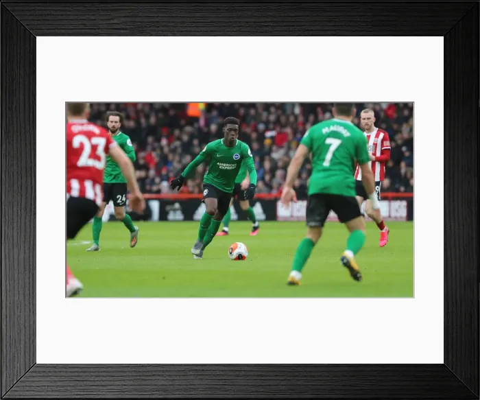 Framed Print : Intense Premier League Showdown: Brighton and Hove Albion vs. Sheffield United (22FEB20) Framed Print : Intense Premier League Showdown: Brighton and Hove Albion vs. Sheffield United (22FEB20)
