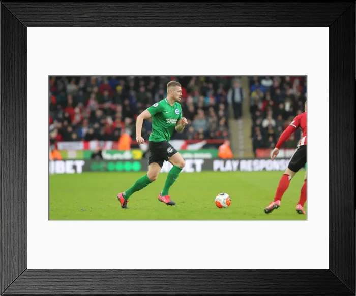 Framed Print : Intense Premier League Showdown: Sheffield United vs. Brighton and Hove Albion (22FEB20)