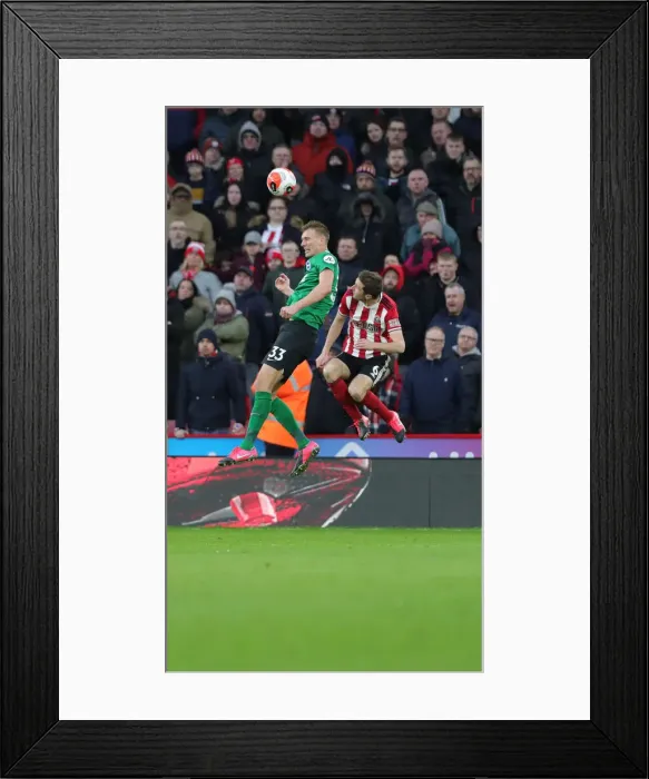 Framed Print : Intense Premier League Showdown: Brighton and Hove Albion vs. Sheffield United (22FEB20) Framed Print : Intense Premier League Showdown: Brighton and Hove Albion vs. Sheffield United (22FEB20)